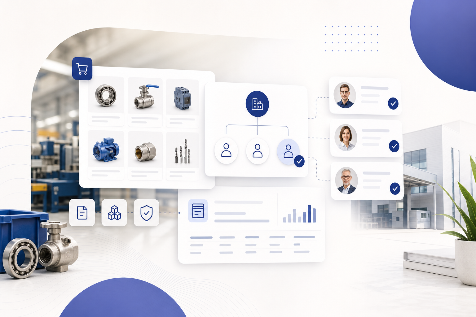B2B-Shop mit Kostenstellen und Genehmigungsketten: Wie digitale Beschaffung ohne Excel und E-Mail tragfähig wird