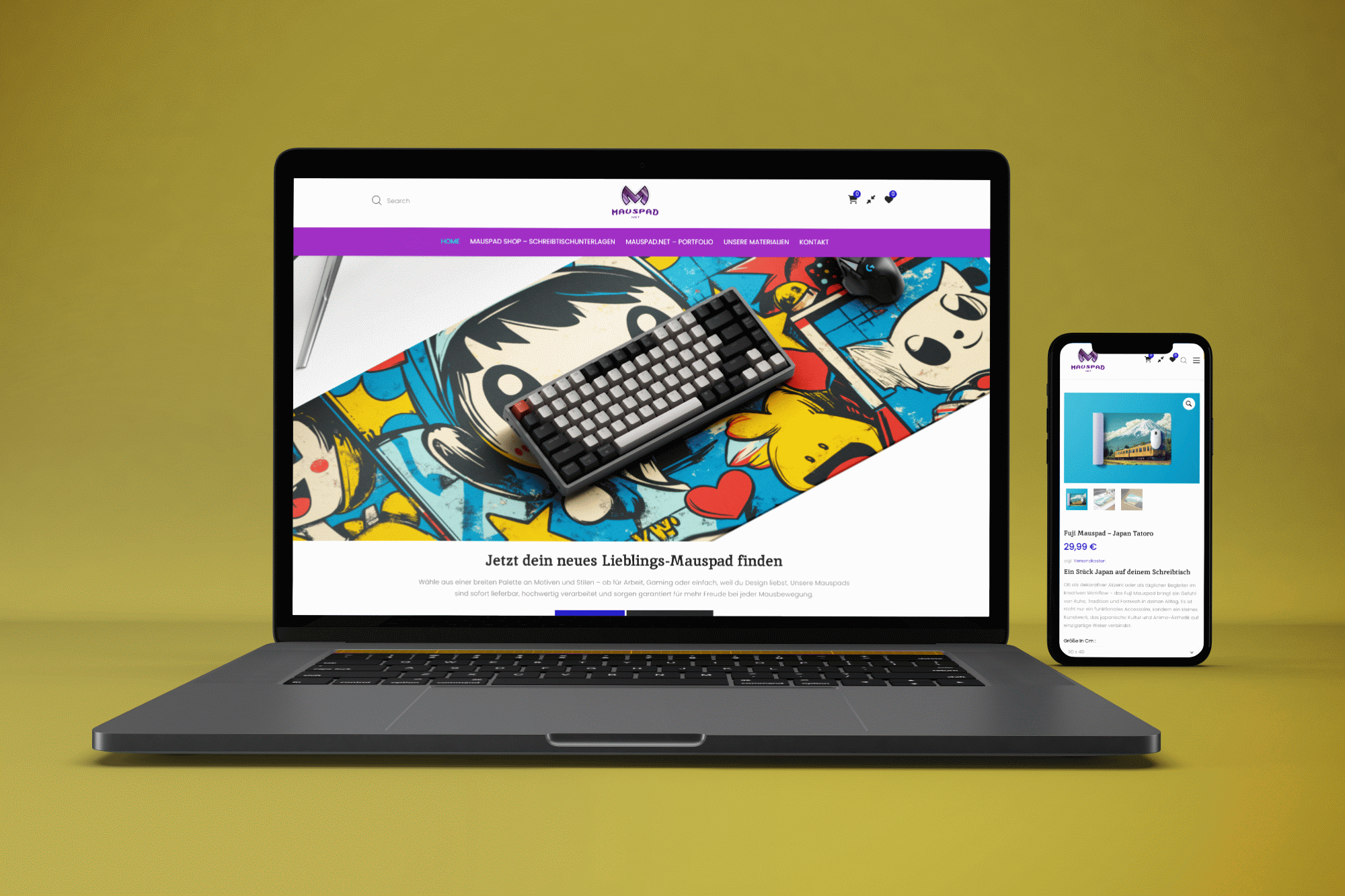 Onlineshop – mauspad.net